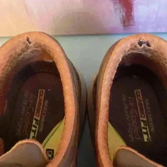 Skechers Moreno Winsor Lace Up Oxford  100% Leather size 8.5 - Picture 5 of 11